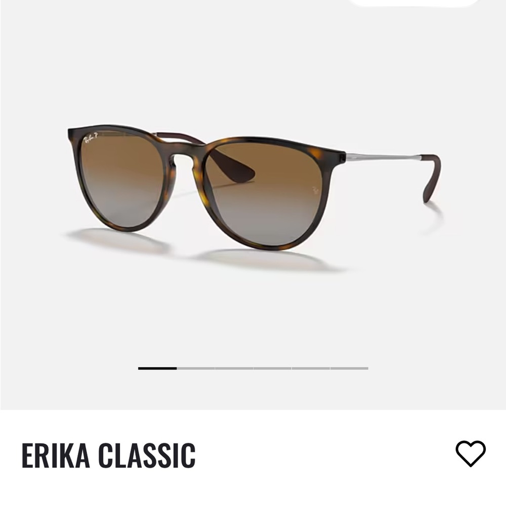 Ray-Ban Erika Classic Tortoise Frame with Brown Gradient Lenses